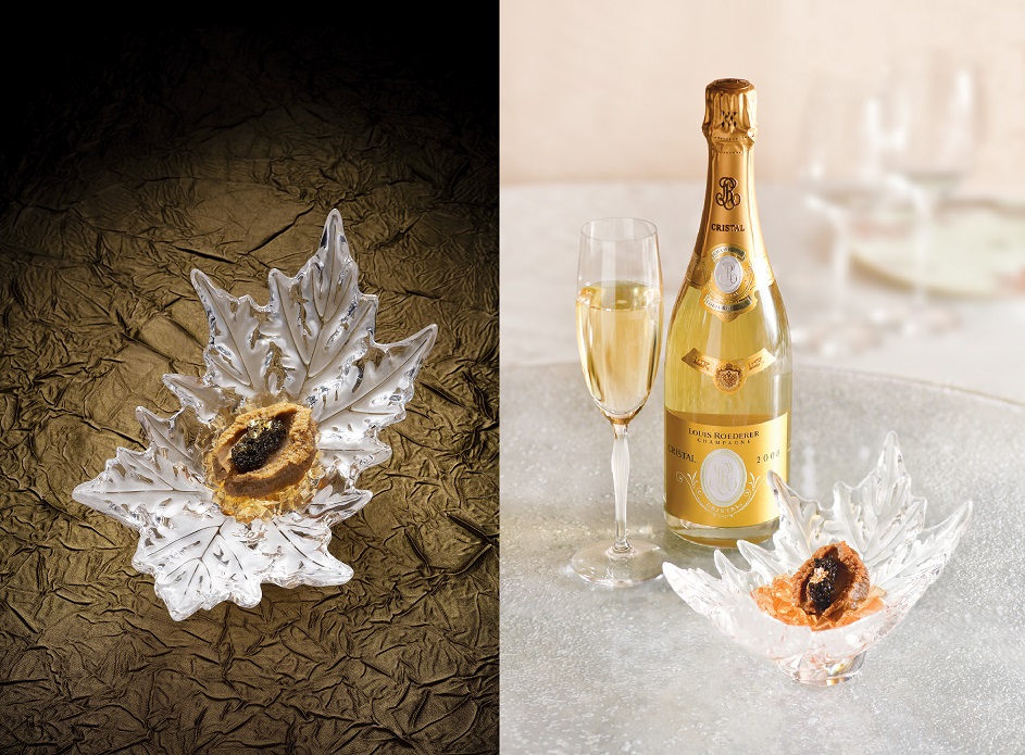 當米芝蓮粵菜遇上法國水晶！明閣 x Lalique亞洲首個「天然頌讚」閃爍宴席